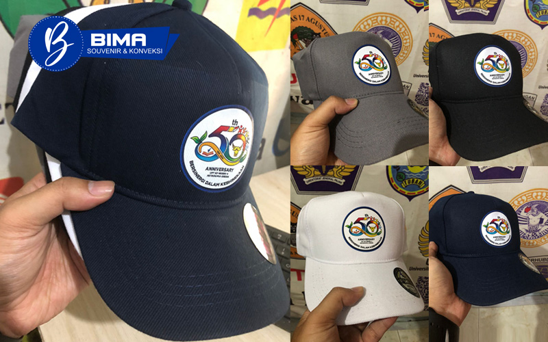 Souvenir Topi Custom & Topi Promosi Logo Perusahaan