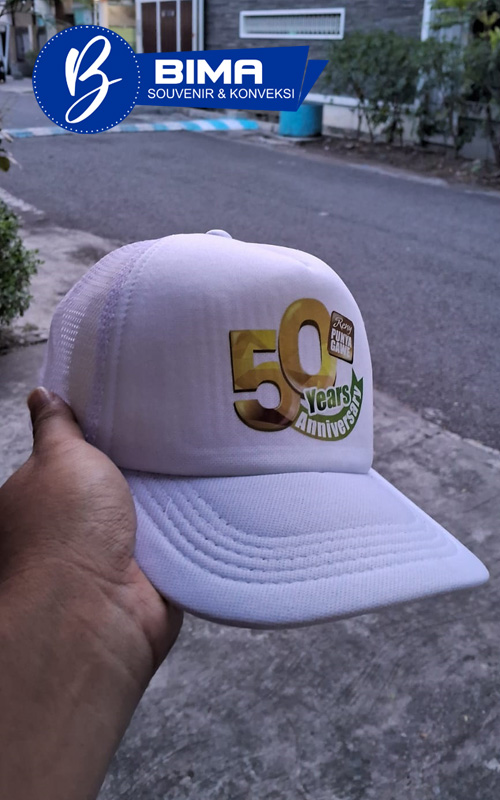 Topi Trucker - Souvenir Topi Custom & Topi Promosi Logo Perusahaan