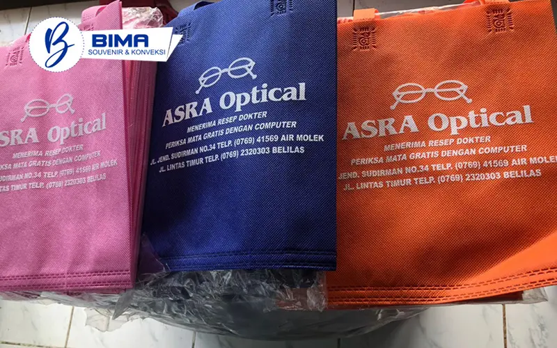 Grosir Tas Spunbond Surabaya Bisa Polos / Sablon