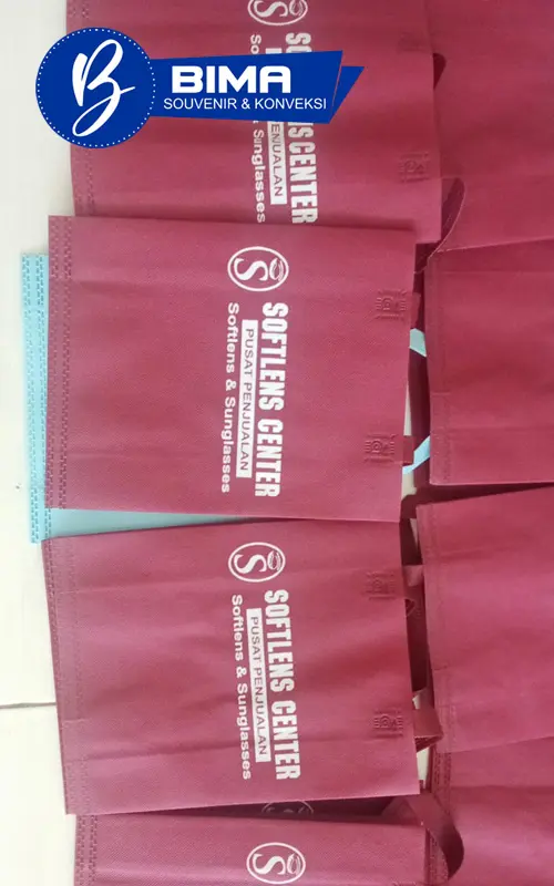 Grosir Tas Spunbond Surabaya Bisa Polos / Sablon