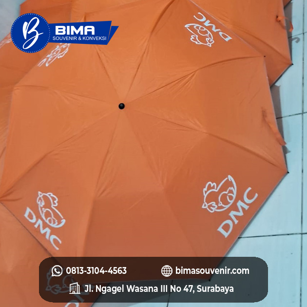 Payung Golf Lipat DMC Sablon 4 Sisi