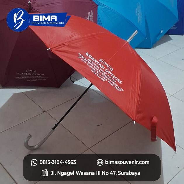 Payung Standar Handle J Asra Optical posisi miring
